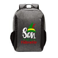 Funny Christmas Elf Son Of A Nutcracker Vector Backpack