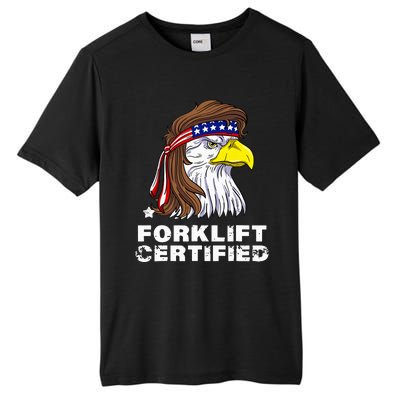 Forklift Certified Eagle Mullet Usa Fork Lift Forklift Tall Fusion ChromaSoft Performance T-Shirt