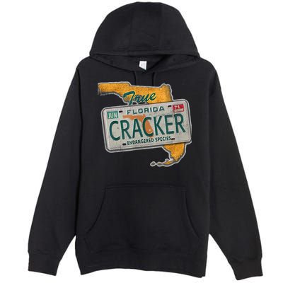 Florida Cracker Endangered Species Florida Native Premium Pullover Hoodie
