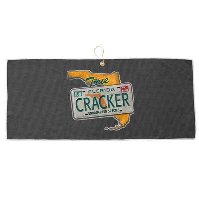 Florida Cracker Endangered Species Florida Native Large Microfiber Waffle Golf Towel