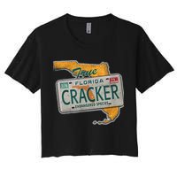 Florida Cracker Endangered Species Florida Native Women's Crop Top Tee