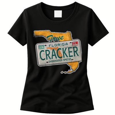 Florida Cracker Endangered Species Florida Native Womens T-Shirt