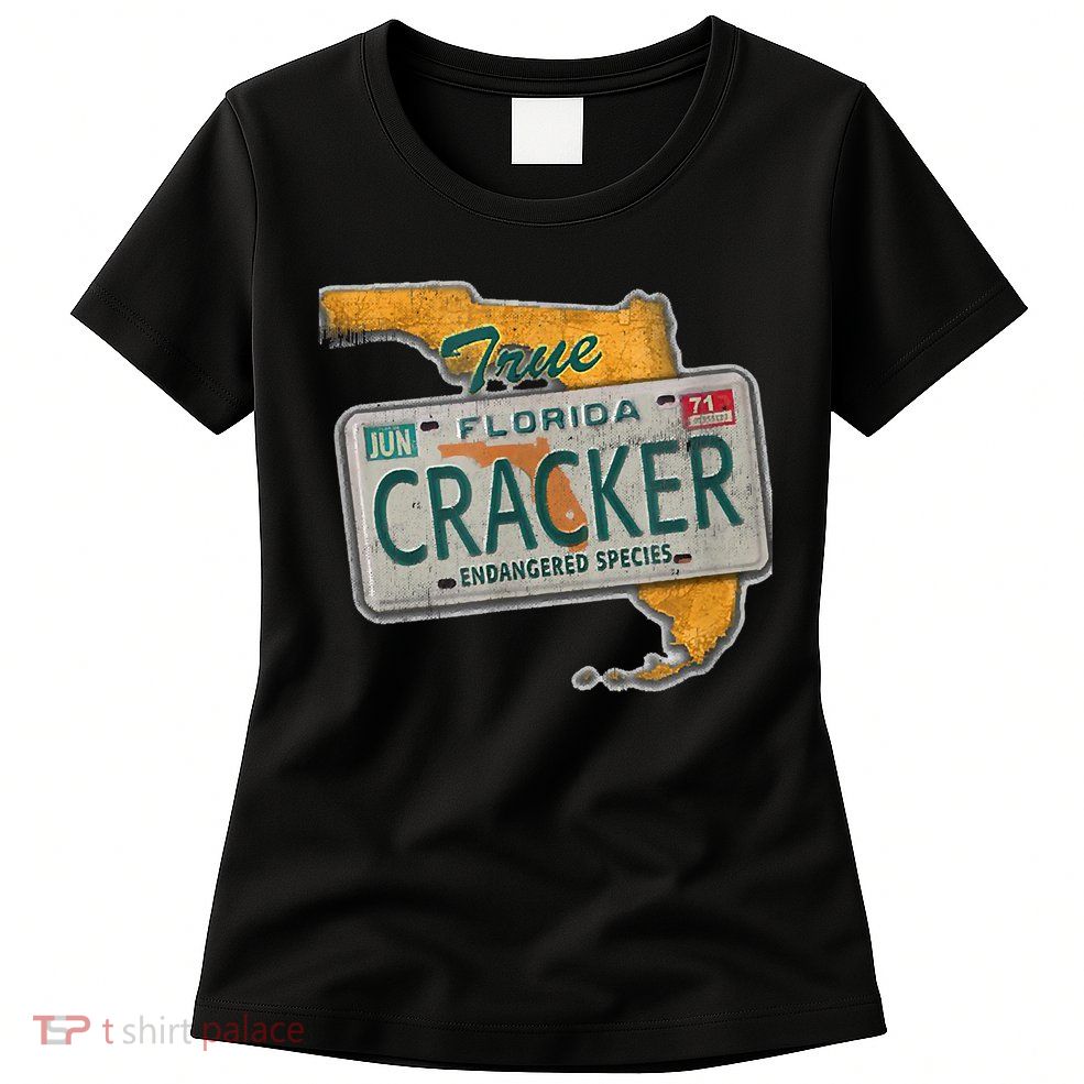 Florida Cracker Endangered Species Florida Native Womens T-Shirt