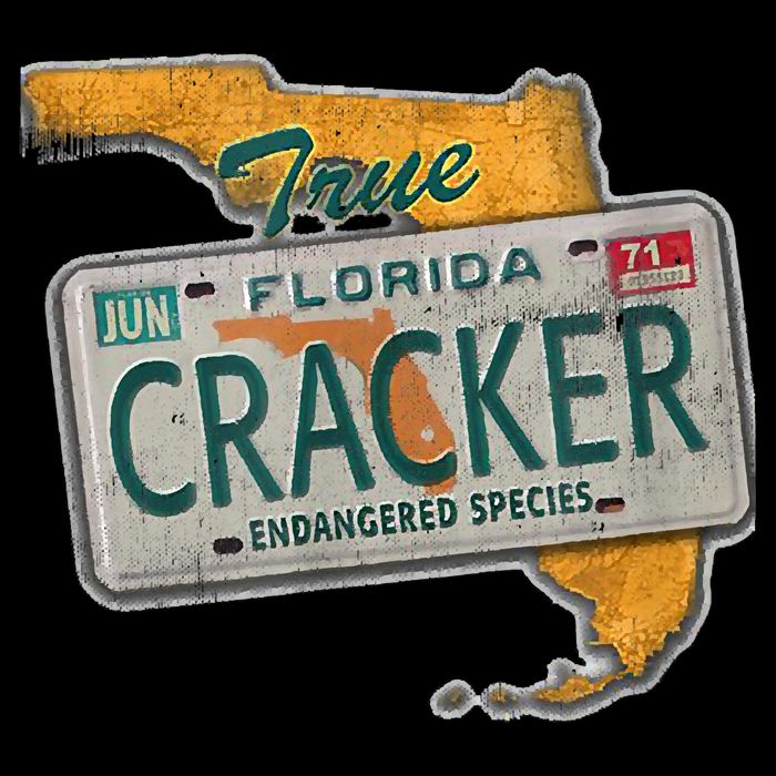 Florida Cracker Endangered Species Florida Native Women's V-Neck T-Shirt