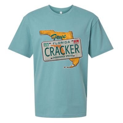 Florida Cracker Endangered Species Florida Native Sueded Cloud Jersey T-Shirt