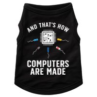Funny Computer Engineer Design For Chip Resistor Doggie Tank