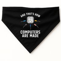 Funny Computer Engineer Design For Chip Resistor USA-Made Doggie Bandana