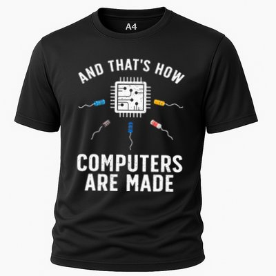 Funny Computer Engineer Design For Chip Resistor Performance Shirt