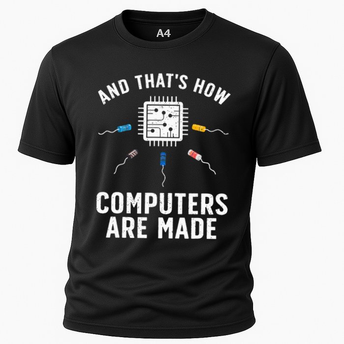 Funny Computer Engineer Design For Chip Resistor Performance Shirt