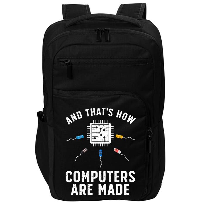 Funny Computer Engineer Design For Chip Resistor Impact Tech Backpack