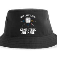 Funny Computer Engineer Design For Chip Resistor Sustainable Bucket Hat