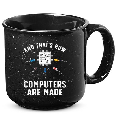 Funny Computer Engineer Design For Chip Resistor 15oz Campfire Ceramic Mug
