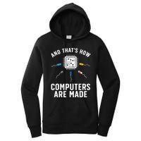 Funny Computer Engineer Design For Chip Resistor Women's Pullover Hoodie