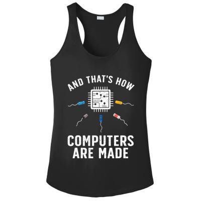 Funny Computer Engineer Design For Chip Resistor Ladies PosiCharge Competitor Racerback Tank
