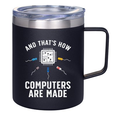 Funny Computer Engineer Design For Chip Resistor 12oz Stainless Steel Coffee Mug