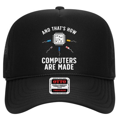 Funny Computer Engineer Design For Chip Resistor Trucker Hat