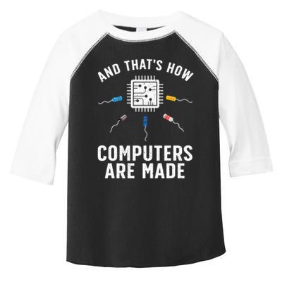 Funny Computer Engineer Design For Chip Resistor Toddler Fine Jersey T-Shirt