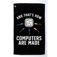 Funny Computer Engineer Design For Chip Resistor Golf Towel