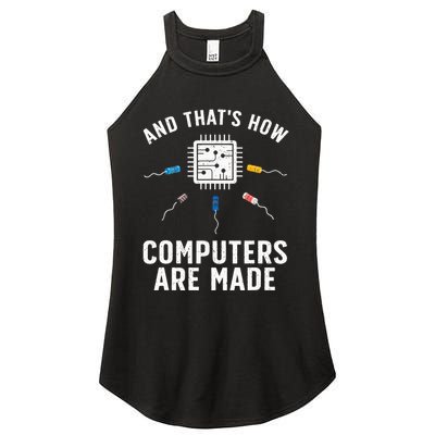 Funny Computer Engineer Design For Chip Resistor Women's Perfect Tri Rocker Tank