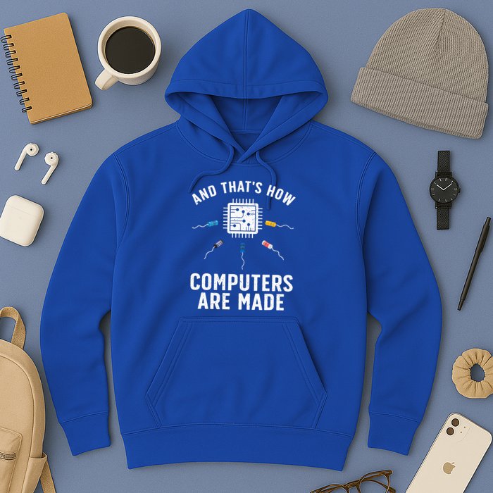 Funny Computer Engineer Design For Chip Resistor Hoodie