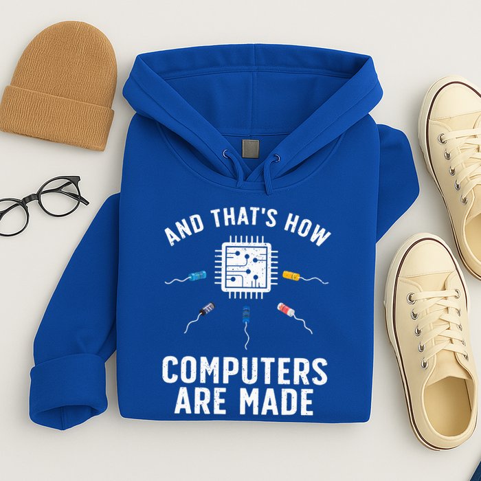 Funny Computer Engineer Design For Chip Resistor Hoodie