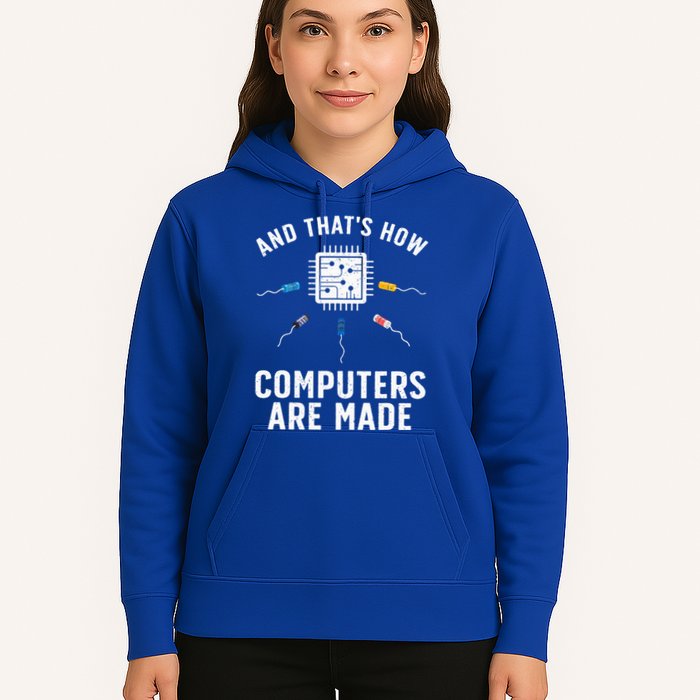 Funny Computer Engineer Design For Chip Resistor Hoodie