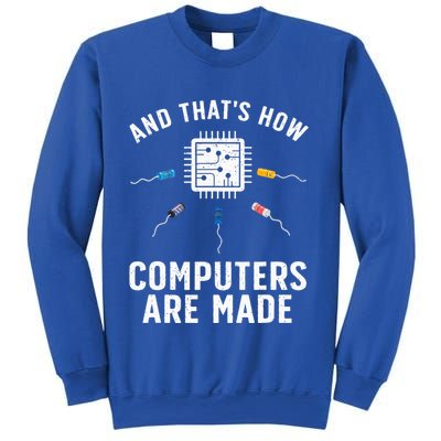 Funny Computer Engineer Design For Chip Resistor Sweatshirt