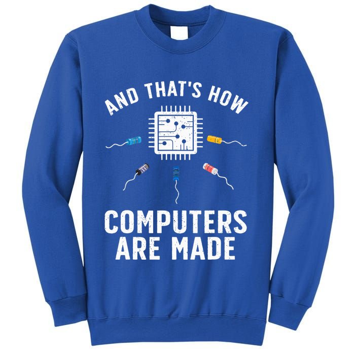 Funny Computer Engineer Design For Chip Resistor Sweatshirt
