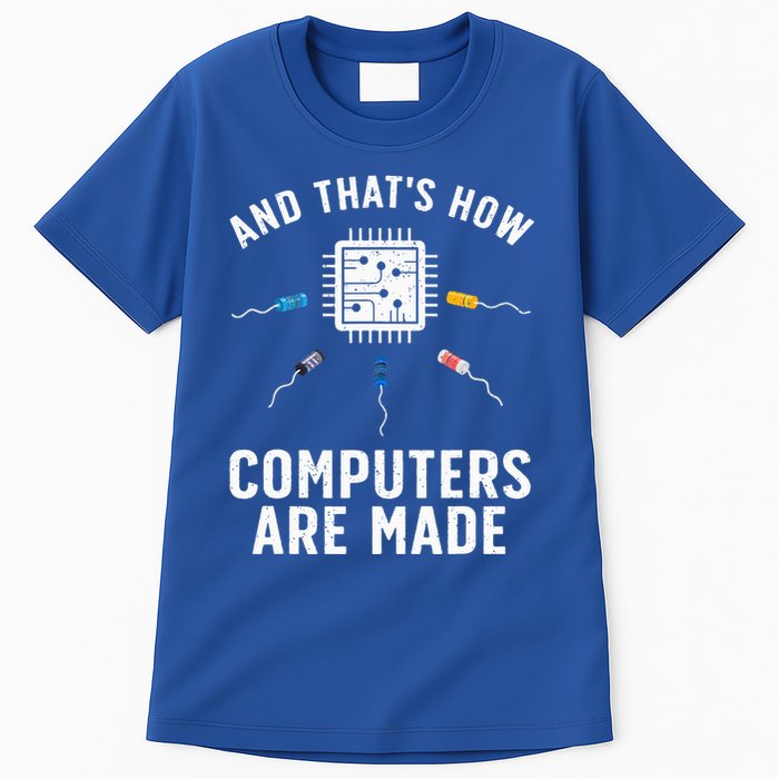 Funny Computer Engineer Design For Chip Resistor Tall T-Shirt