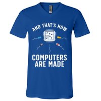 Funny Computer Engineer Design For Chip Resistor V-Neck T-Shirt