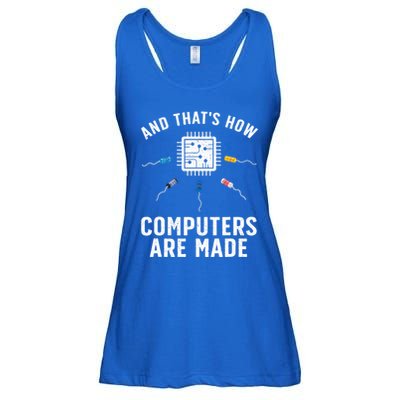 Funny Computer Engineer Design For Chip Resistor Ladies Essential Flowy Tank
