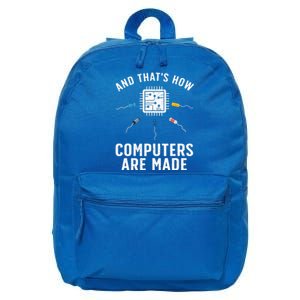 Funny Computer Engineer Design For Chip Resistor 16 in Basic Backpack