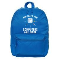 Funny Computer Engineer Design For Chip Resistor 16 in Basic Backpack