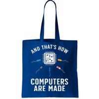 Funny Computer Engineer Design For Chip Resistor Tote Bag