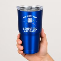 Funny Computer Engineer Design For Chip Resistor Tumbler