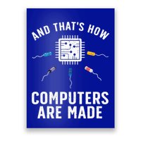 Funny Computer Engineer Design For Chip Resistor Poster