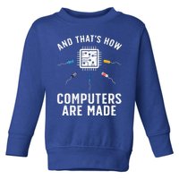 Funny Computer Engineer Design For Chip Resistor Toddler Sweatshirt