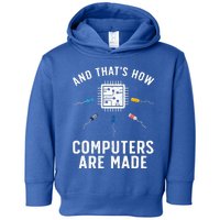 Funny Computer Engineer Design For Chip Resistor Toddler Hoodie