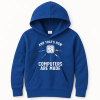 Funny Computer Engineer Design For Chip Resistor Kids Hoodie