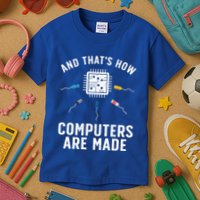Funny Computer Engineer Design For Chip Resistor Kids T-Shirt