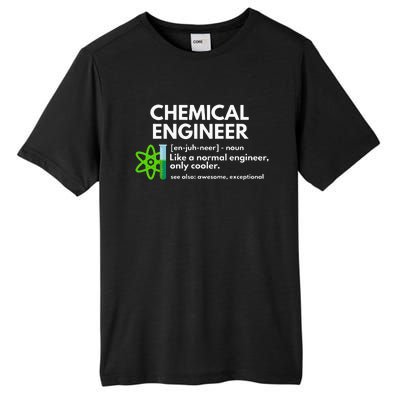 Funny Chemical Engineer Definition Engineering Tall Fusion ChromaSoft Performance T-Shirt