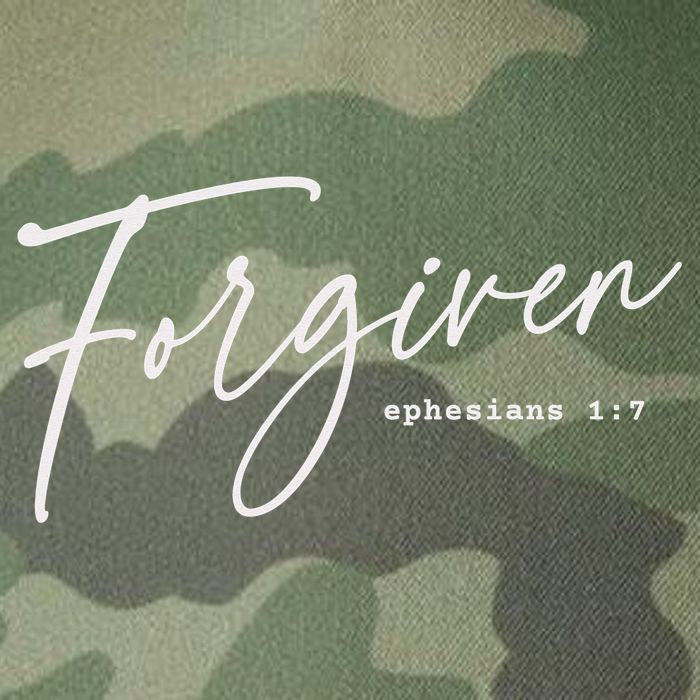 Forgiven Christian  Ephesians Scripture Based Legacy Tie Dye Trucker Hat