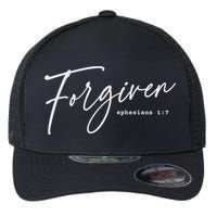 Forgiven Christian  Ephesians Scripture Based Flexfit Unipanel Trucker Cap