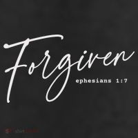 Forgiven Christian  Ephesians Scripture Based Adult Drive Performance Visor
