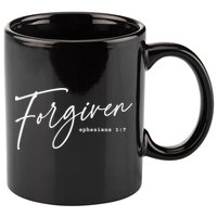 Forgiven Christian  Ephesians Scripture Based 11oz C Handle Ceramic Mug