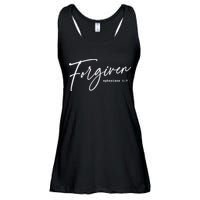 Forgiven Christian  Ephesians Scripture Based Ladies Essential Flowy Tank