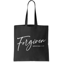 Forgiven Christian  Ephesians Scripture Based Bag