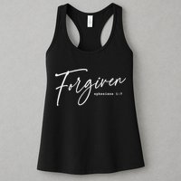 Forgiven Christian  Ephesians Scripture Based Womens Tank Top
