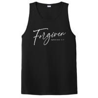 Forgiven Christian  Ephesians Scripture Based PosiCharge Competitor Tank