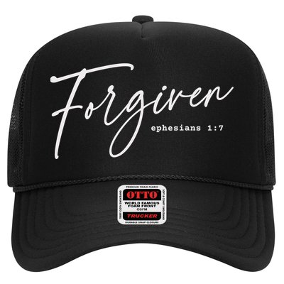 Forgiven Christian  Ephesians Scripture Based Trucker Hat